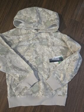 JACKSON Boys Camo Hoodie Medium